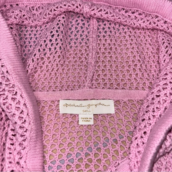 Spiritual Gangster Amar Meshed Up Ombré Cherry Dip Dye Hoodie size S oversized - Picture 5 of 10